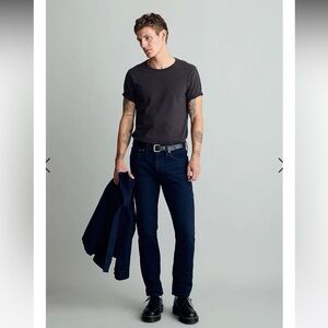 Madewell 34x30 Athletic Slim Jeans Blue